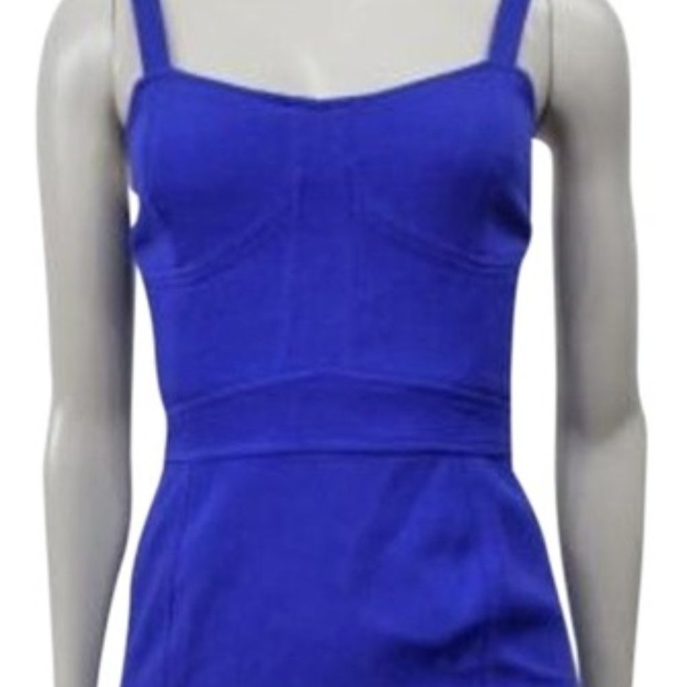 Blue Body Con Dress - Picture 2 of 4